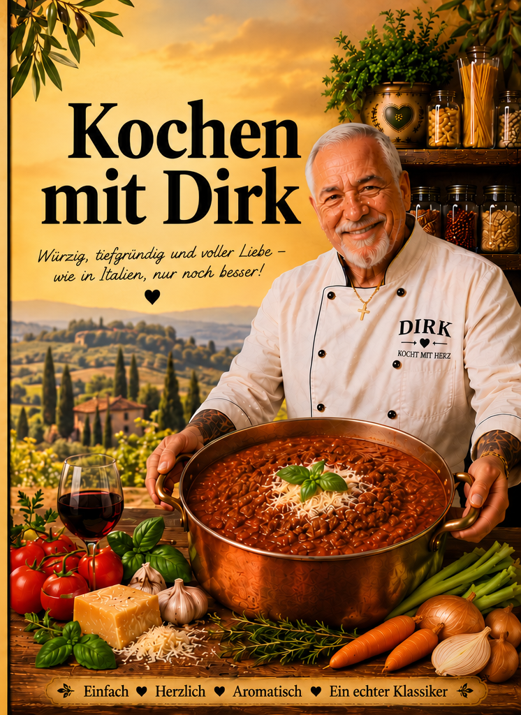 Buchcover: Dirks Herzensküche